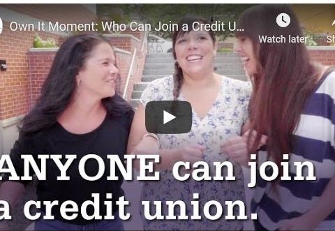Anyone can join a credit union